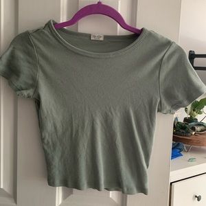 army green brandy top